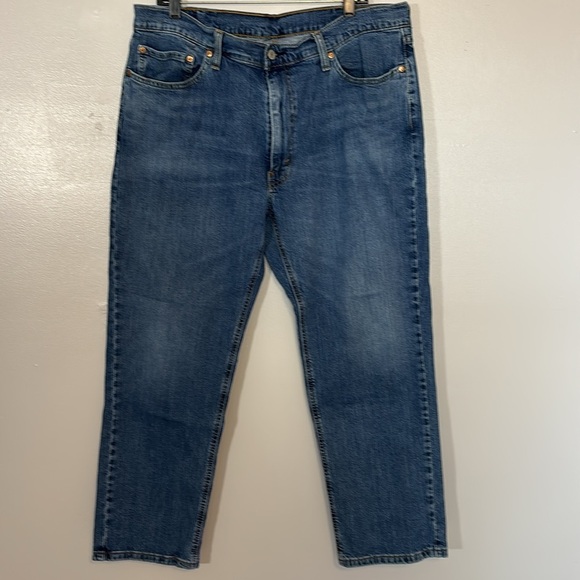 Levi's 541 Men 38 x 30 Denim Jean Athletic Fit Tapered Medium Wash - Picture 1 of 6